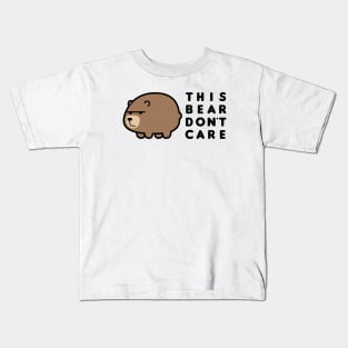 This Bear Don't Care Kids T-Shirt